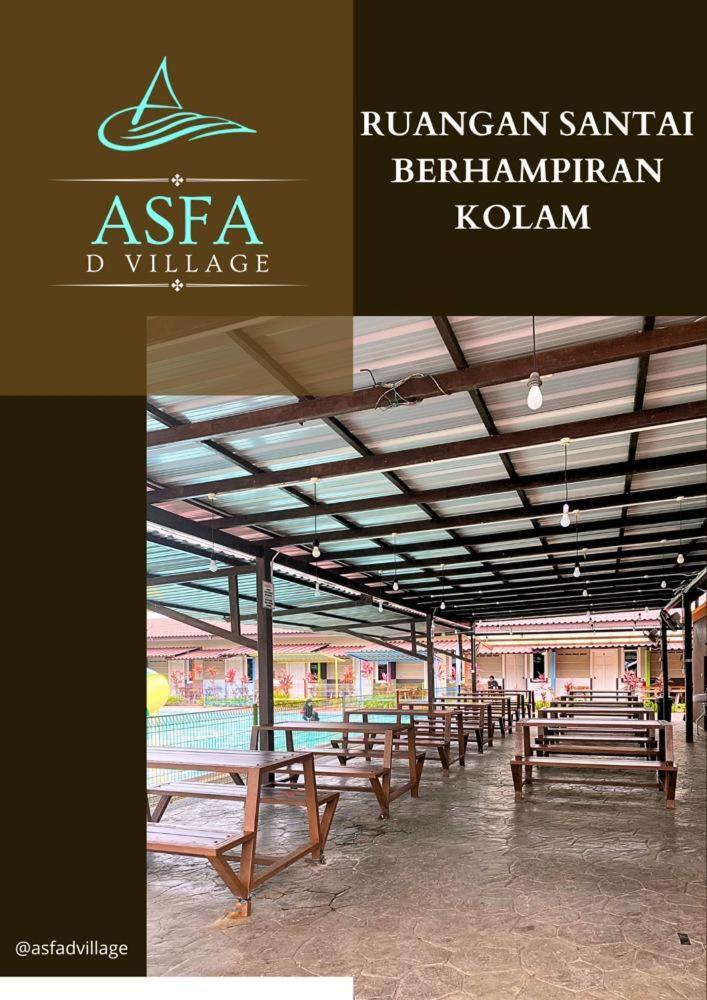 Asfa D Village - Resort - Homestay - Family Room Kemasik Екстер'єр фото